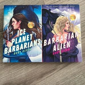 Ice planet Barbarians books by Ruby Dixon
